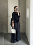 【basic line】airy wide pants(予約商品)