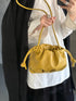 lamb leather shoulder bag