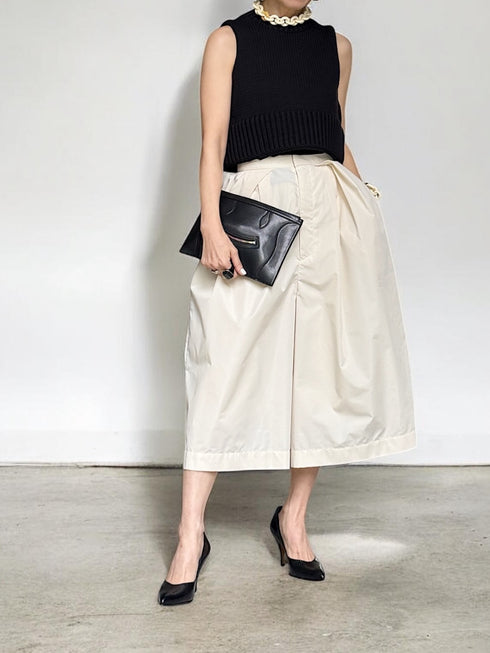 "NEW" airy wide cropped(予約商品)