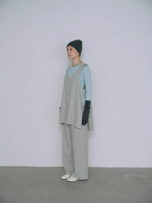 1211. soft wool tank vest(予約商品)