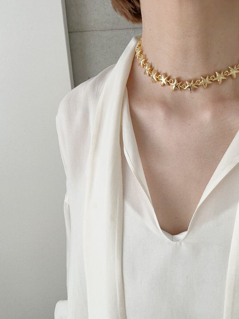 ✧ NEW ✧ star chain necklace
