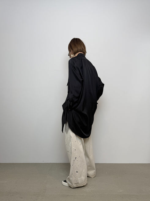 silky drape shirt(予約商品)