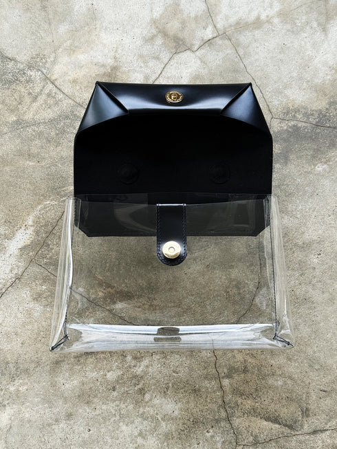 ORIGAMI- bamboo clear bag