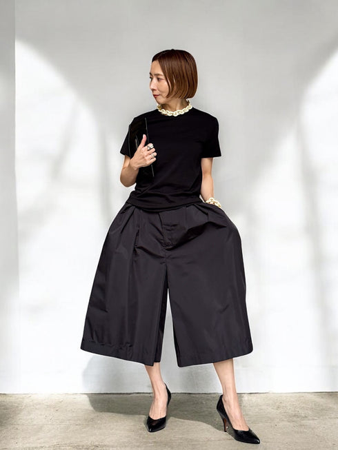 "NEW" airy wide cropped(予約商品)