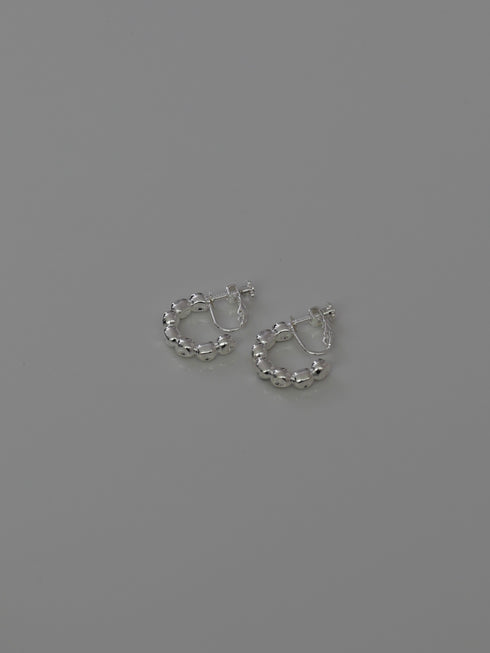 435. kotama brass hoop pierce/earring