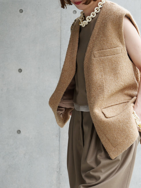 1203. back belt volume vest(予約商品)
