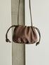 lamb leather shoulder bag