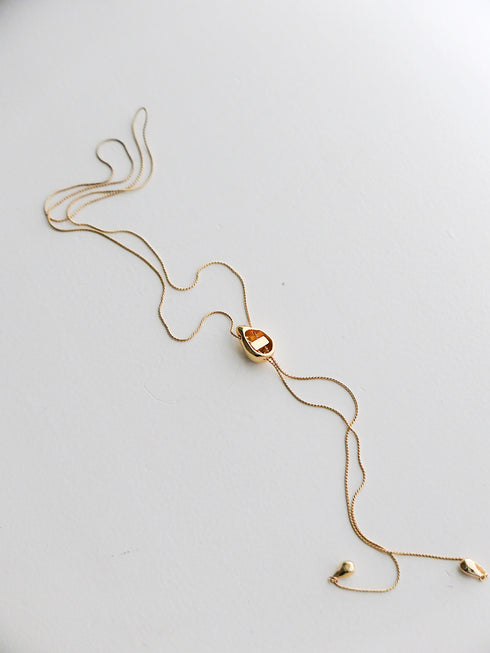235. seed slider necklace