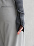 1214. line rib turtle knit(予約商品)