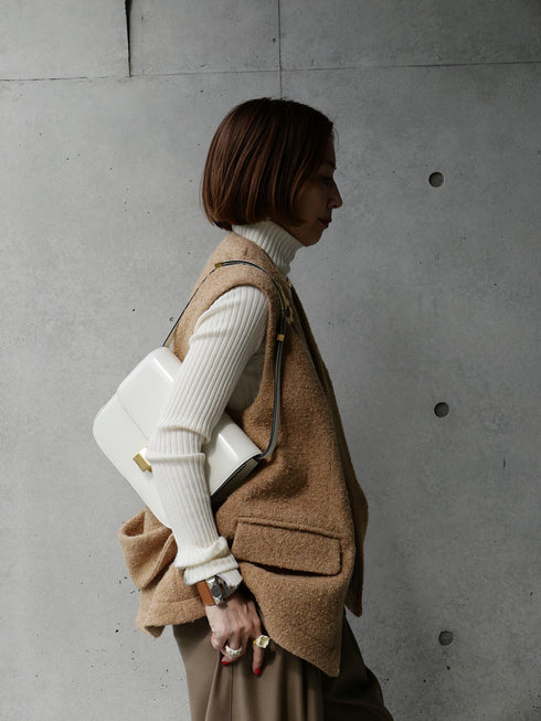 1203. back belt volume vest(予約商品)