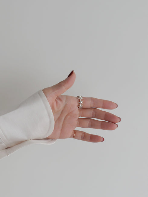 "NEW" big star ring (先行予約販売)