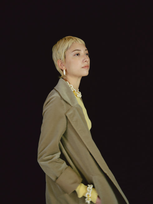1202. quiet velvet coat(予約商品)