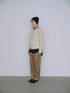 1210. smooth wool tuck pants(予約商品)