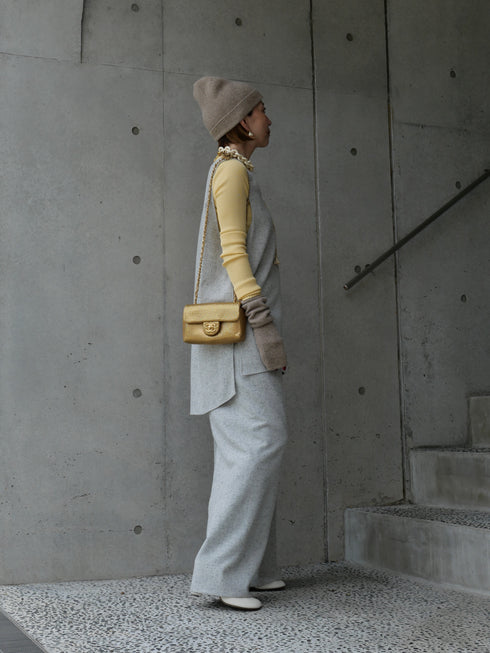 1211. soft wool tank vest(予約商品)