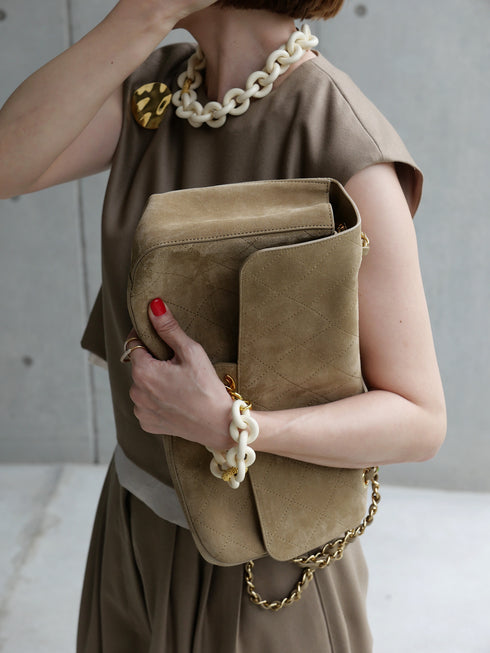 1209. smooth wool vest top(予約商品)
