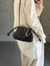 lamb leather shoulder bag