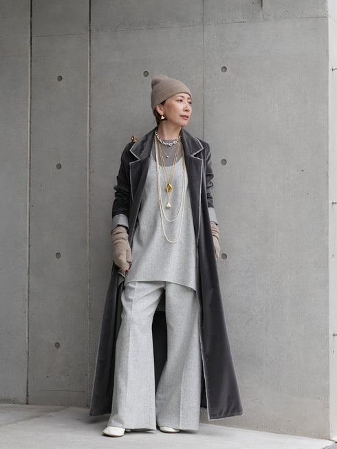 1202. quiet velvet coat(予約商品)