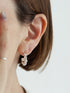 435. kotama brass hoop pierce/earring