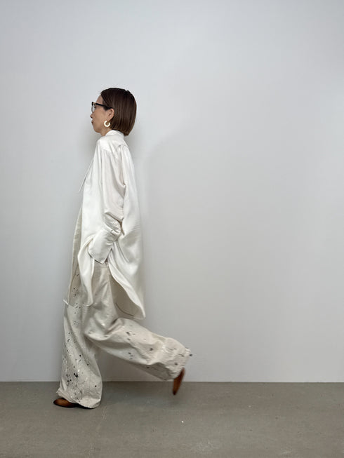 silky drape shirt(予約商品)