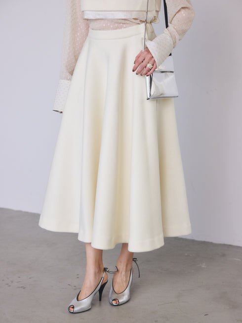 lamb wool skirt