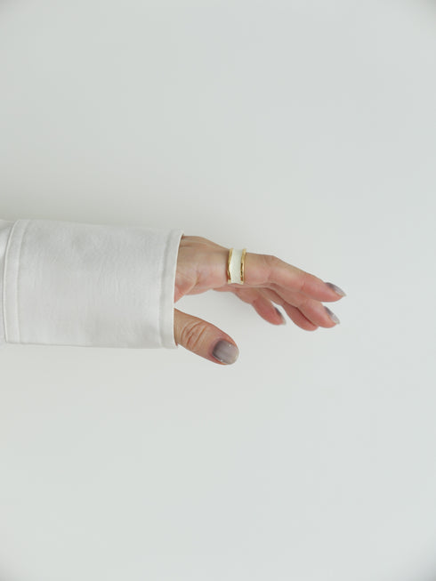 14. gold bobbin † white