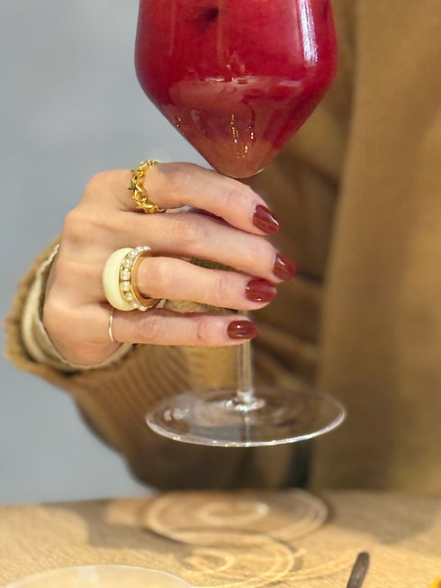 "NEW" big star ring (先行予約販売)