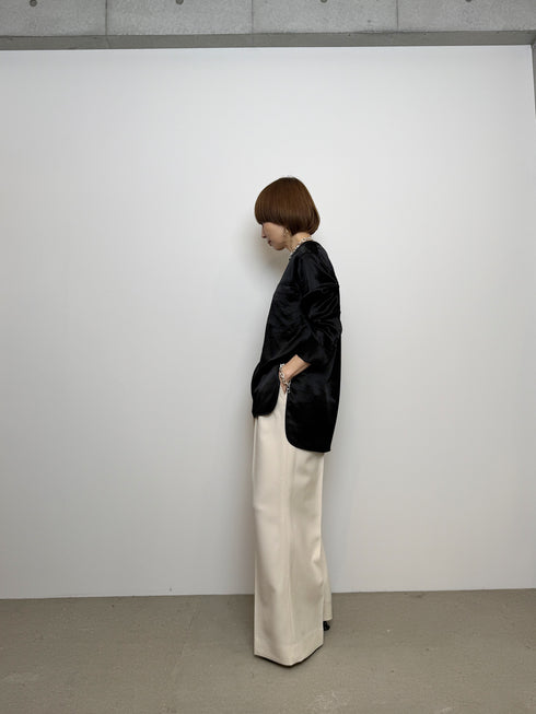 center press wide pants - virgin wool
