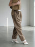 1210. smooth wool tuck pants(予約商品)