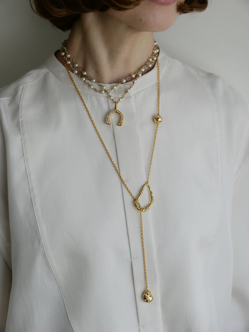 bonheur pearlchain necklace(先行予約)