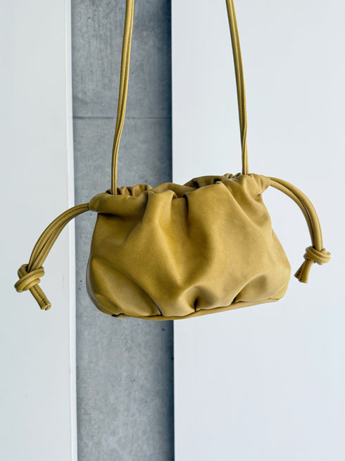lamb leather shoulder bag