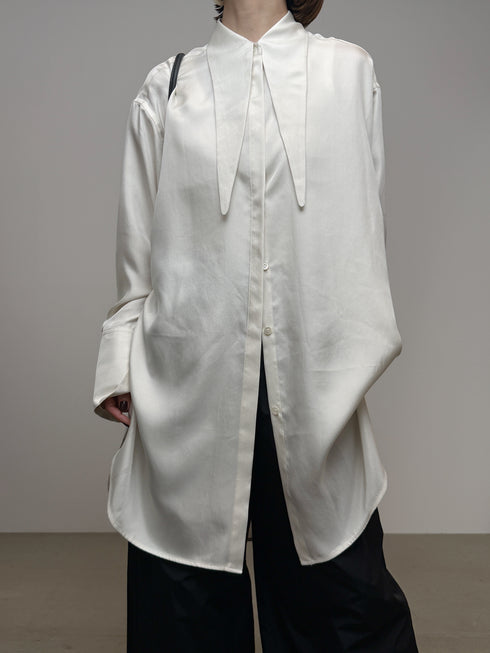 silky drape shirt(予約商品)