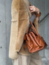1201. Elise shearling cape jacket(予約商品)※ギフトあり