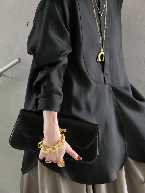1207. silky flow shirt(予約商品)
