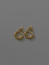 435. kotama brass hoop pierce/earring