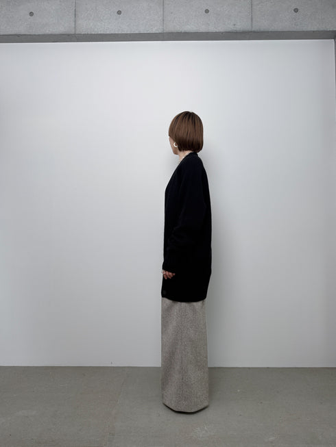 luxe knit 05 - wool cashmere long cardigan