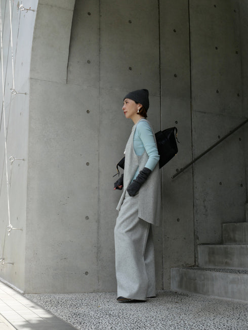 1212. soft wool easy pants(予約商品)