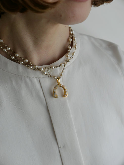 bonheur pearlchain necklace(先行予約)