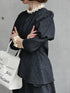 1224. jacquard form peplum top(先行予約)