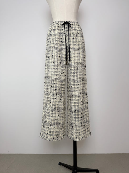 ✧ NEW ✧ Italian tweed easy pants(予約商品)