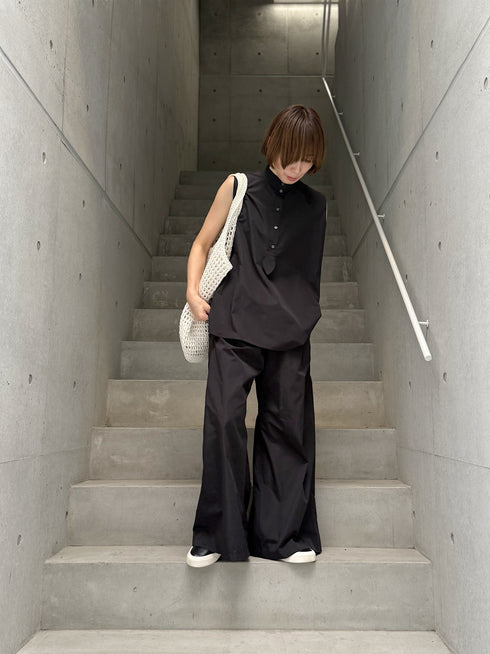 【basic line】airy wide pants(予約商品)