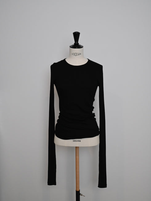 【basic line】All day long cutsew(cashmere &silk blend)(即納)