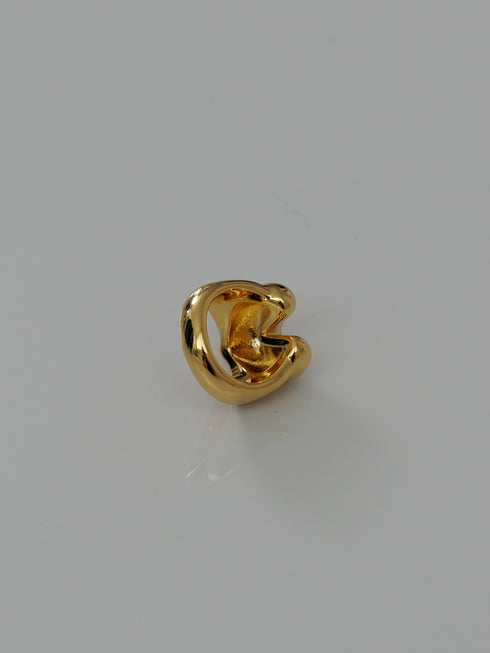 7. Big heart ring