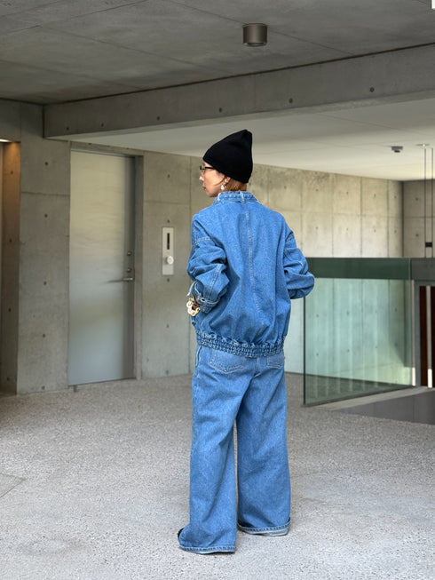 1204. belted denim jacket(予約商品)