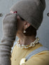 1217. light cashmere open-tip mittens(予約商品)