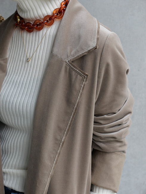 1202. quiet velvet coat(予約商品)