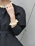 1224. jacquard form peplum top(先行予約)