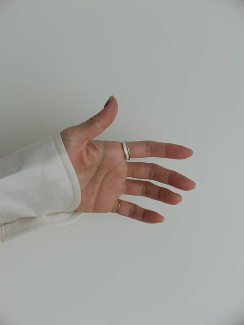 16. silver bobbin † white