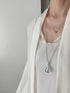 224. floating drop necklace