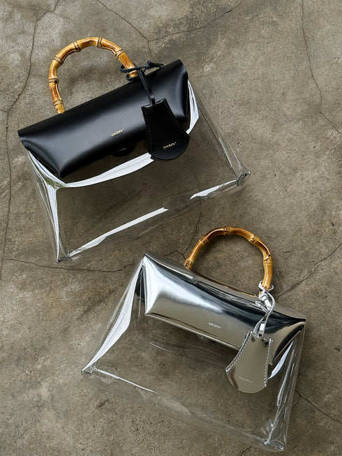 ORIGAMI- bamboo clear bag