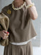 1209. smooth wool vest top(予約商品)